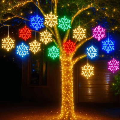 Snow Flake Lights new 4