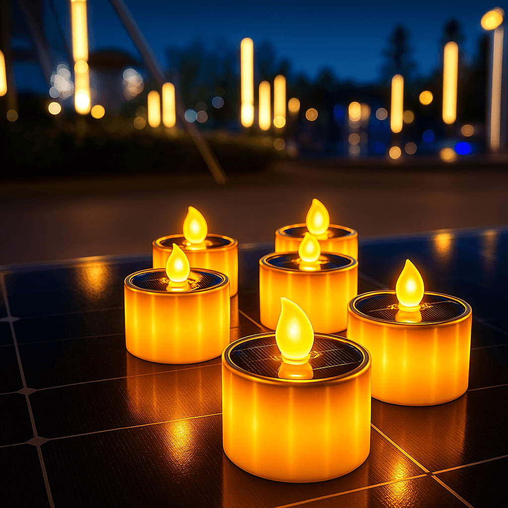Solar Flame Candles new 1