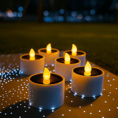 Solar Flame Candles new 2