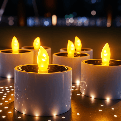 Solar Flame Candles new 4