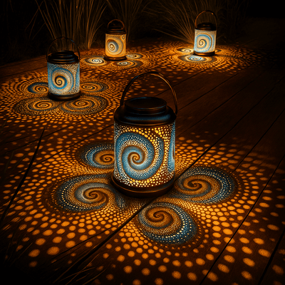 Spiral Glow Lantern 