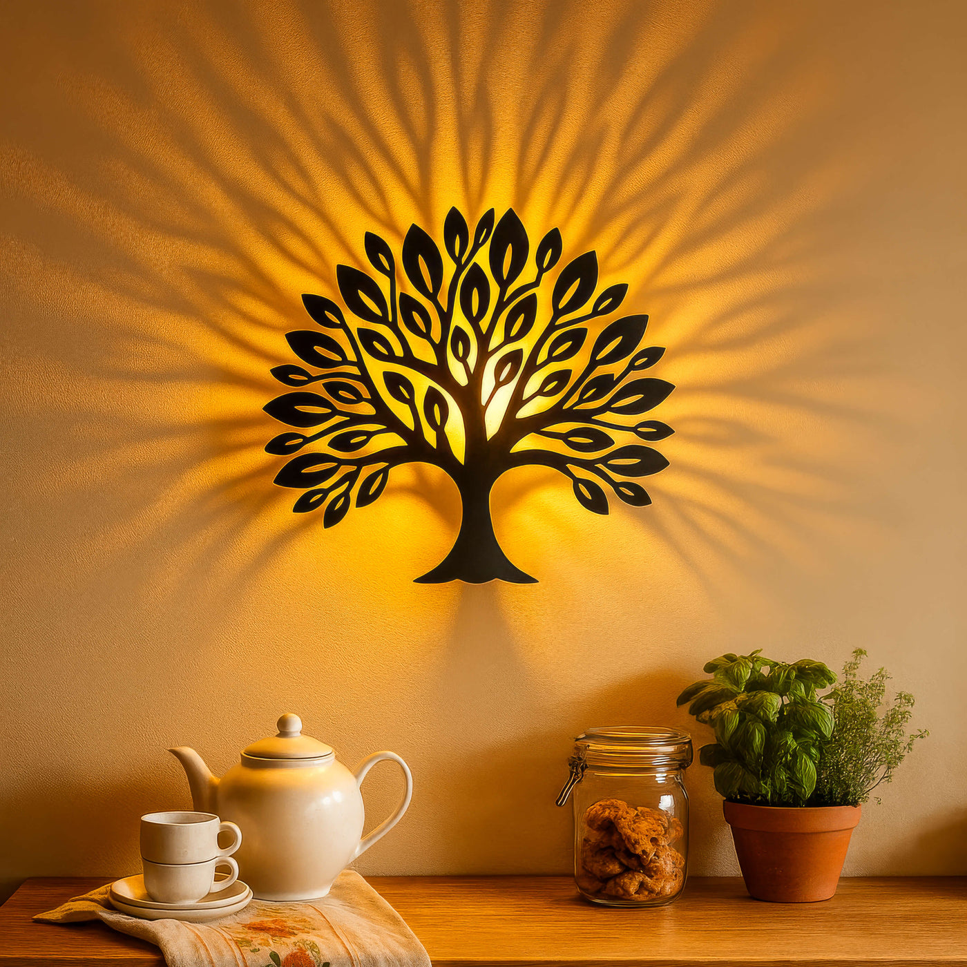 Tree of Light Wall Lamp 2