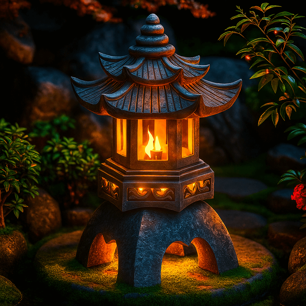 Zen Pagoda Lantern 