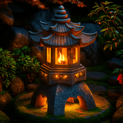 Zen Pagoda Lantern 
