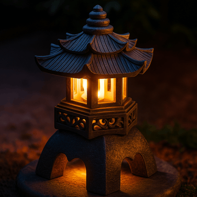 Zen Pagoda Lantern 